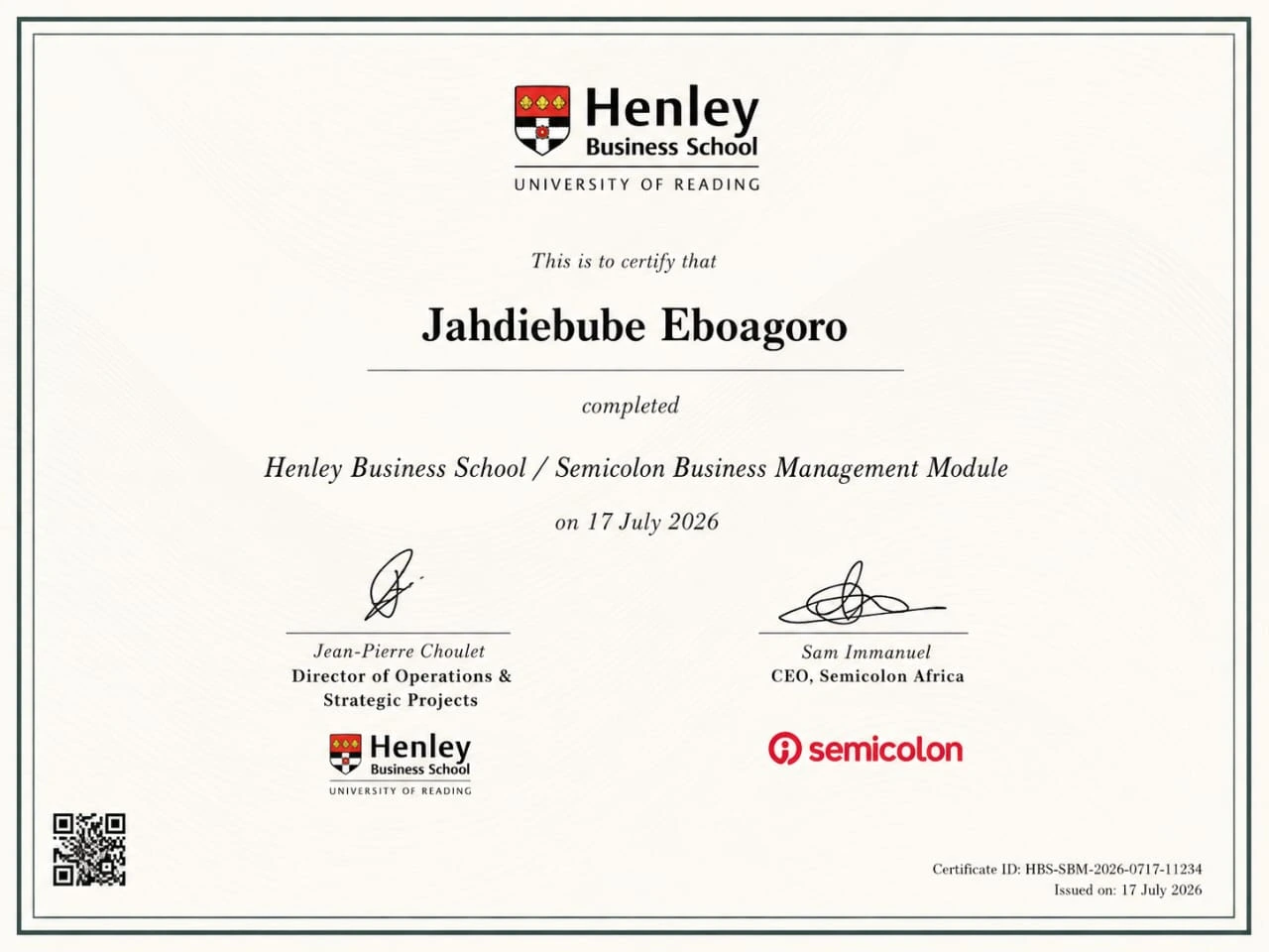 Henley Business School